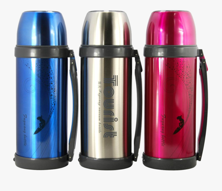 Thermos, Vacuum Flask Png - Water Bottle, Transparent Clipart