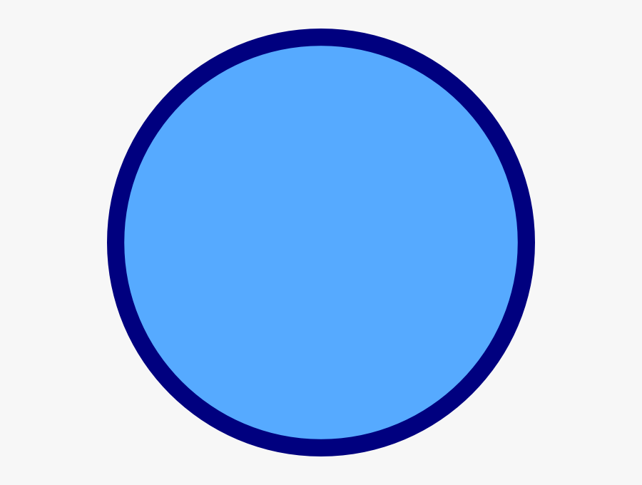 Round Blue Circle Png, Transparent Clipart