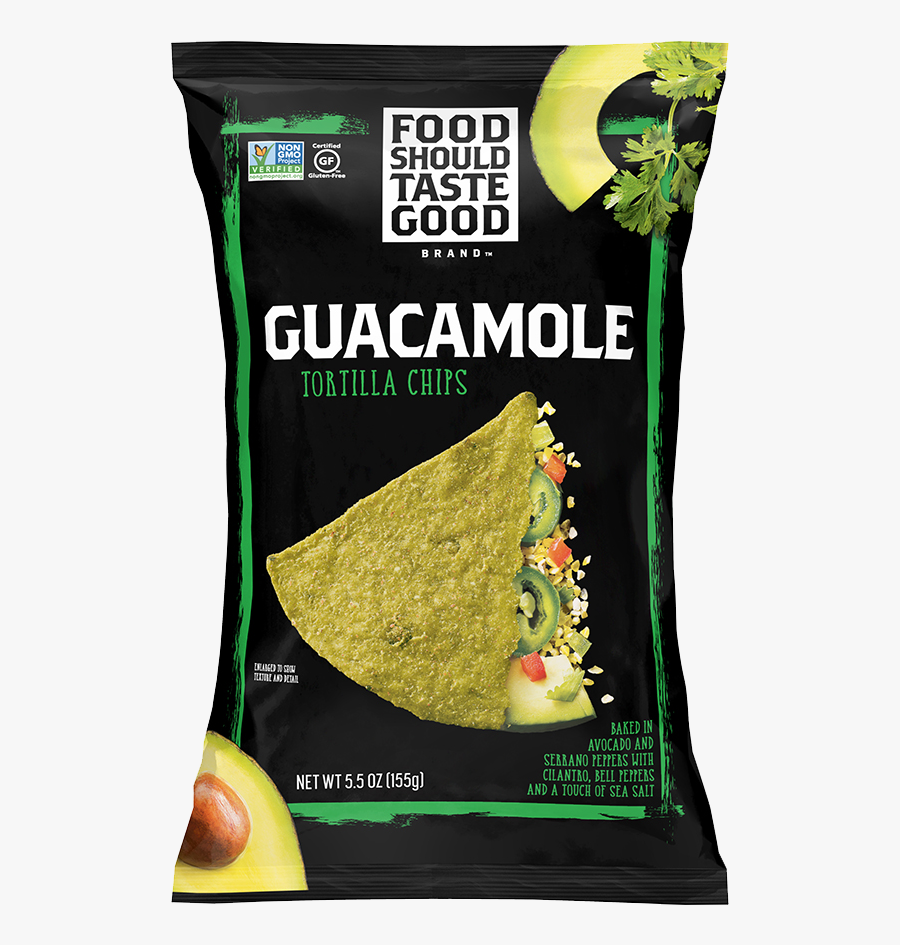 Food Should Taste Good Guacamole Chips, Transparent Clipart