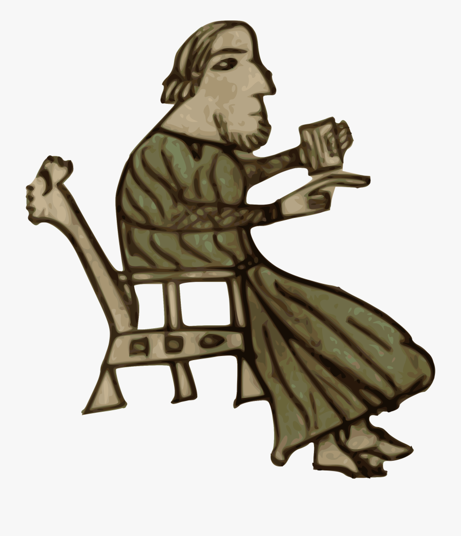 Cartoon,judge,law - Sitting, Transparent Clipart