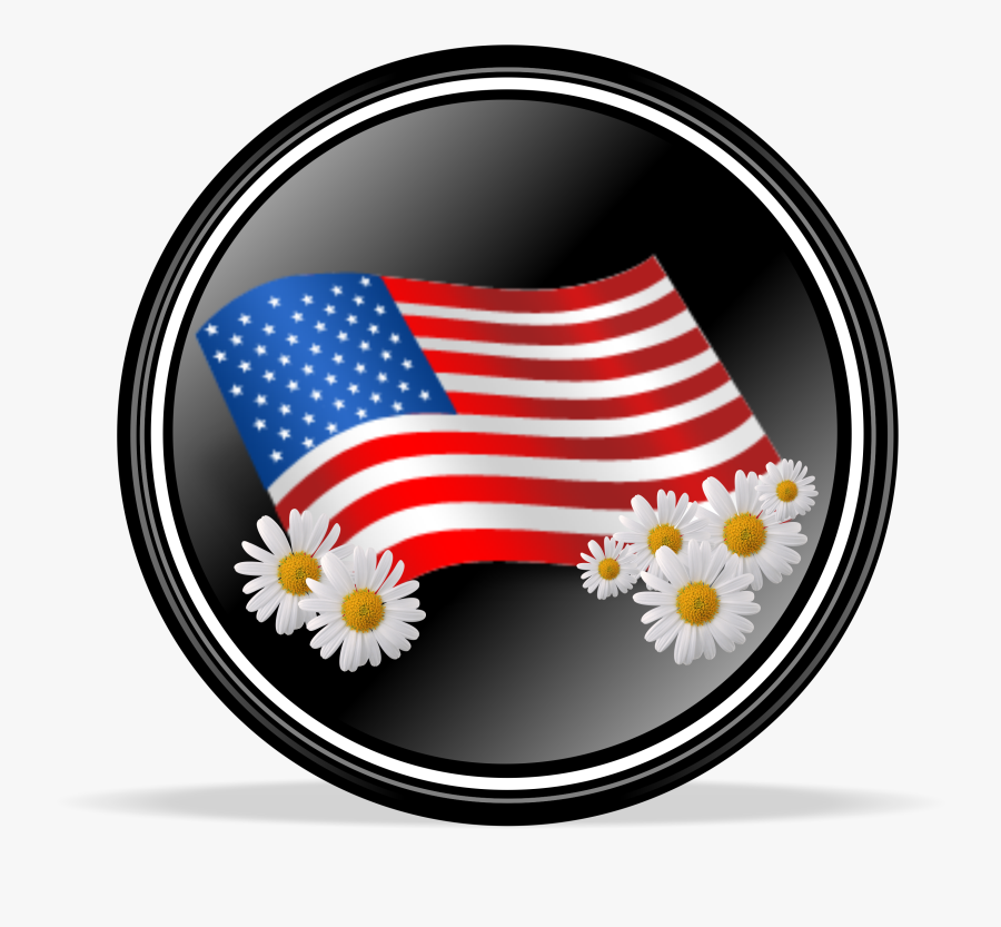 Veteran - Usa Flag Icon, Transparent Clipart