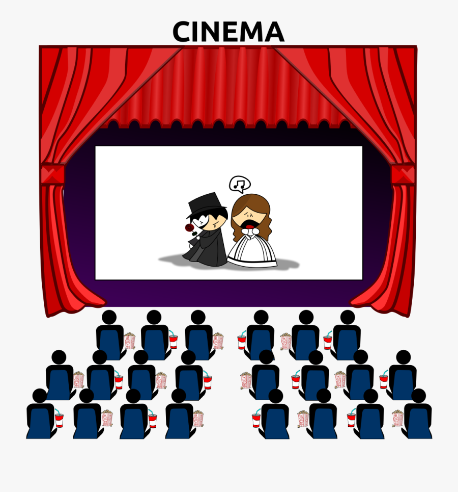 Free Movie Cliparts Download - Movie Theater Clipart, Transparent Clipart