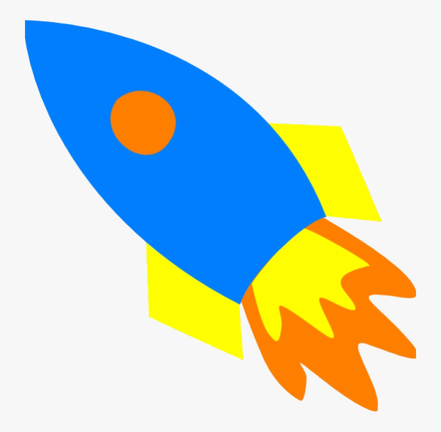 Transparent Rocket Ship Png - Blue Rocket Ship Clip Art, Transparent Clipart