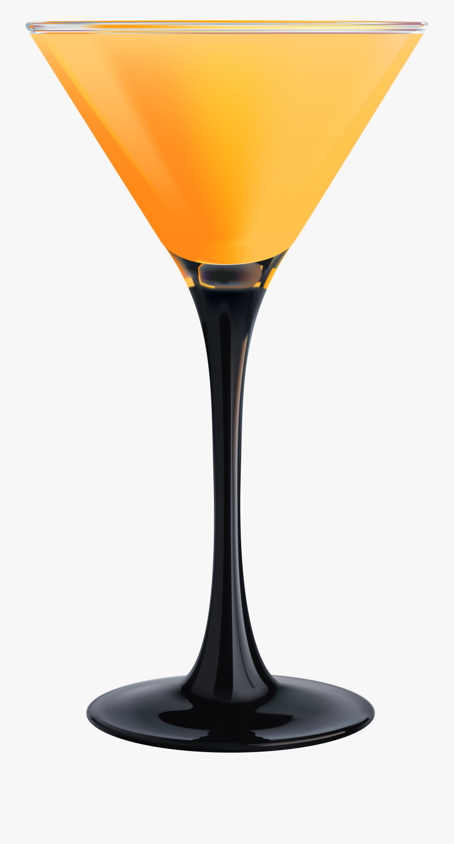 Orange Cocktail Png Clip Art - Cocktail, Transparent Clipart