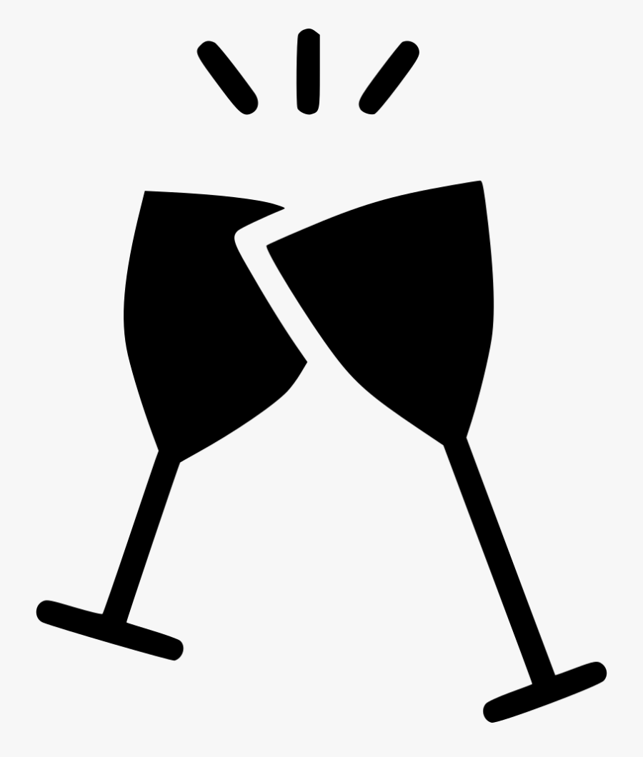 Cheers Wine Glass Celebrate Alcohol - Instagram Highlight Icons Bow, Transparent Clipart