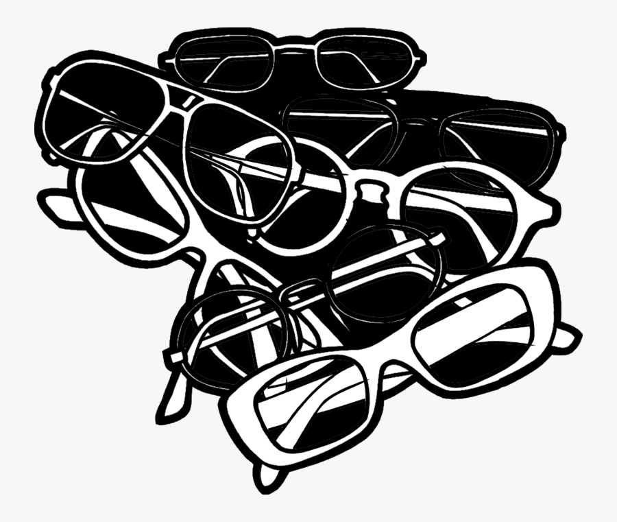 Pile Of Glasses Png, Transparent Clipart