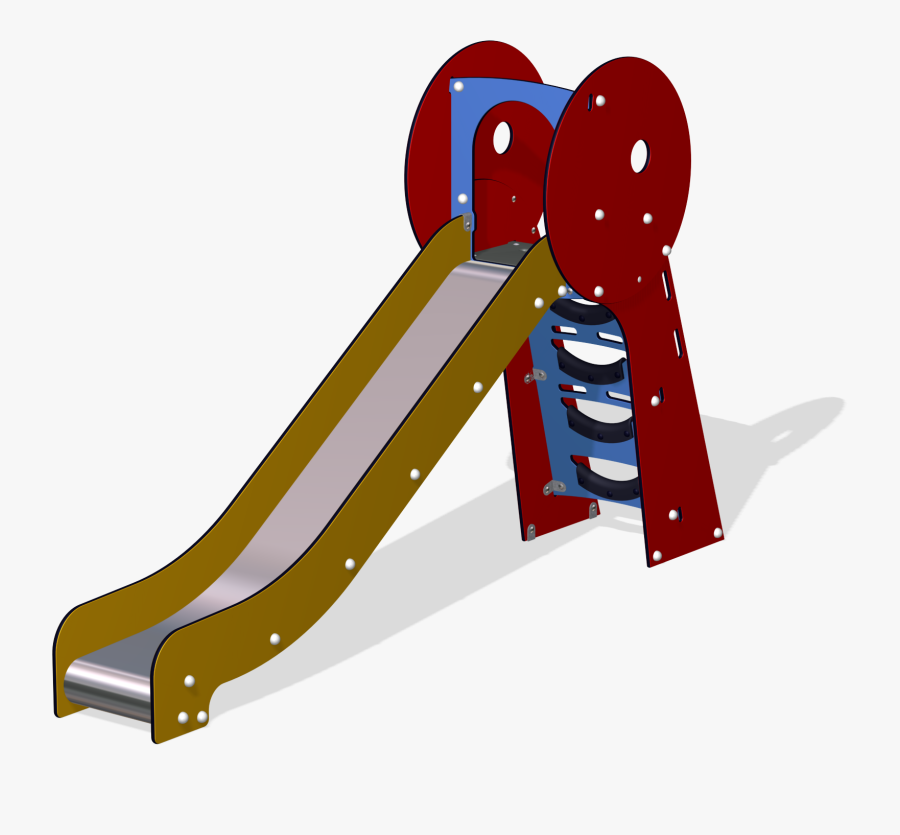 Steel Basic Slides Equipment - Slides Cartoon Png, Transparent Clipart