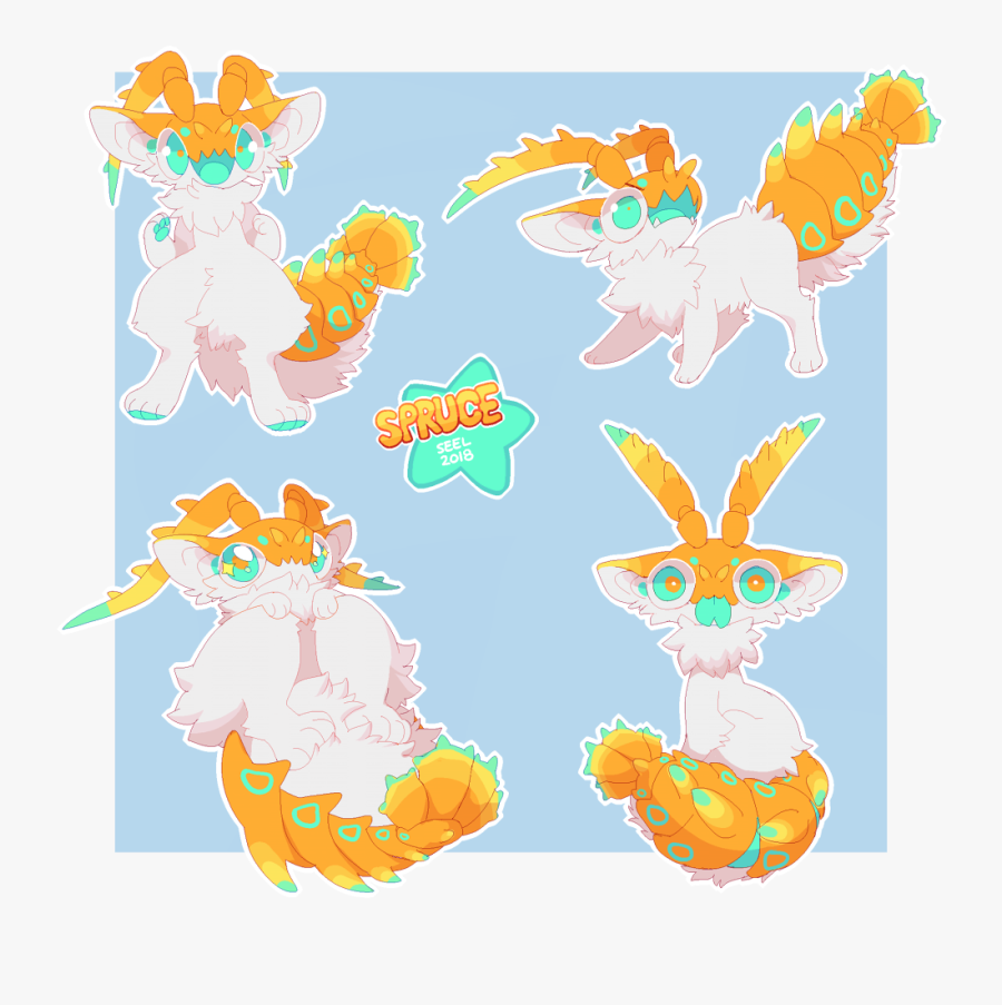 My Fluffy Shrimp Adopt From Mochiri Clipart , Png Download - Fluffy Shrimp Art, Transparent Clipart