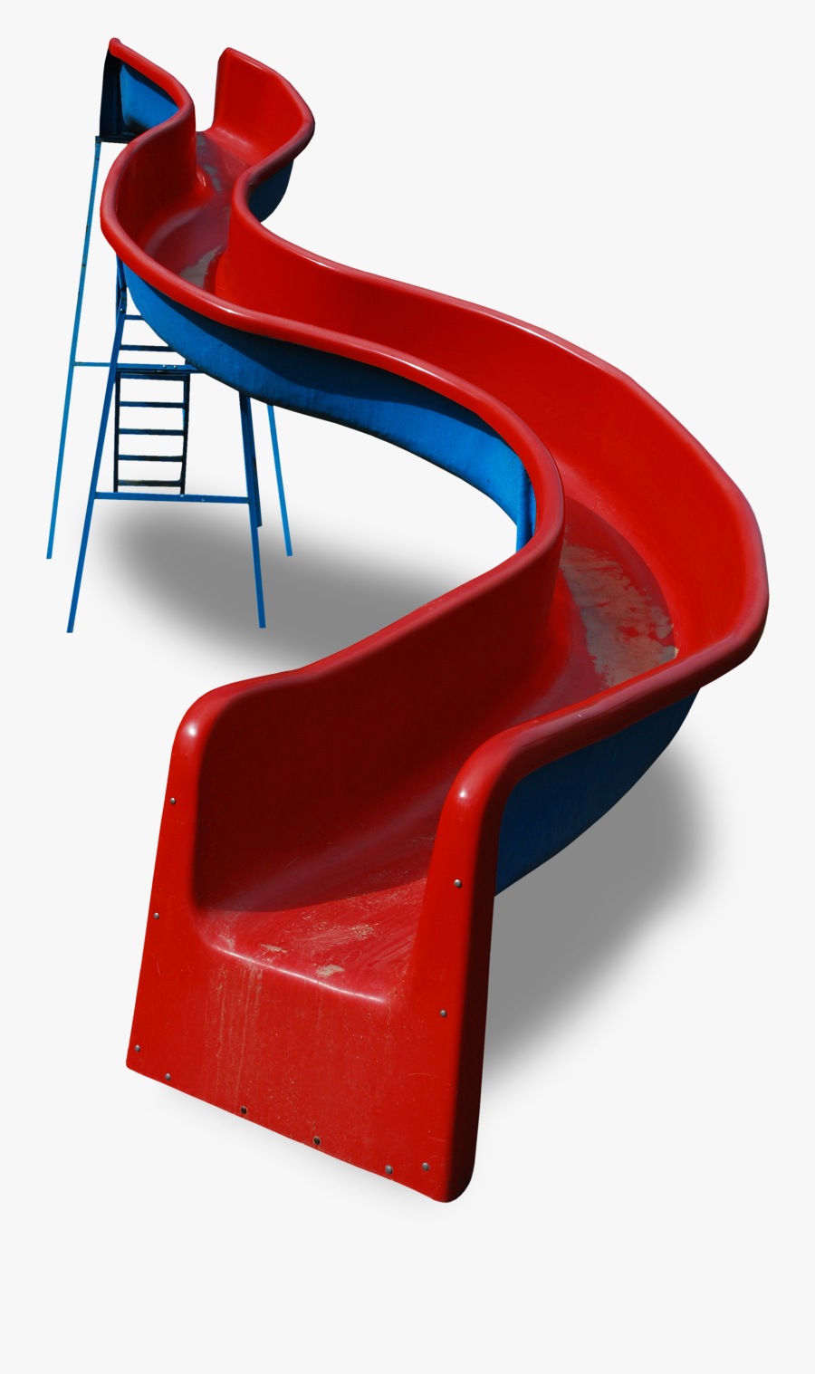 Png Red Playground Slide Clipart , Png Download - Playground Slide, Transparent Clipart