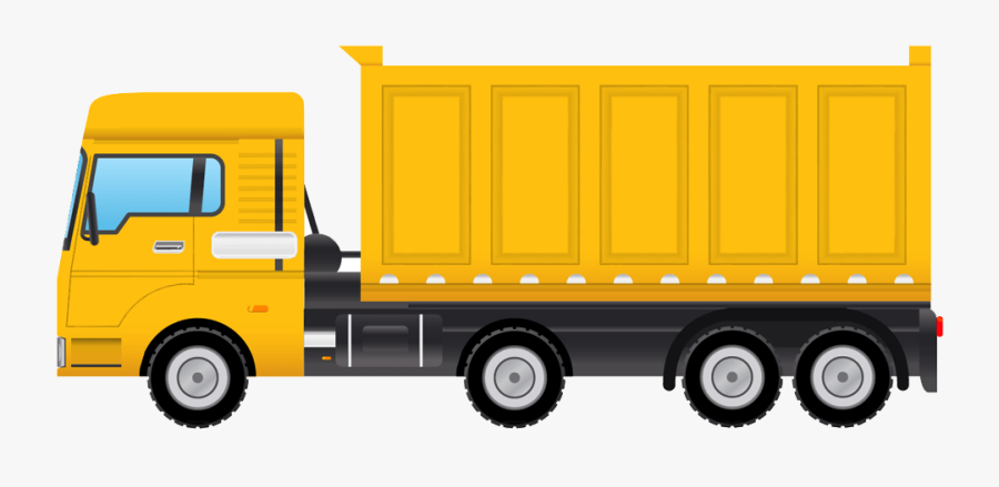 Mitsubishi Fuso Dump Truck Png Clipart - Garbage Truck Vector Png, Transparent Clipart