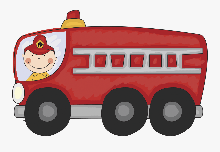 Transparent Dump Truck Clip Art - Clip Art Fire Truck Clipart, Transparent Clipart