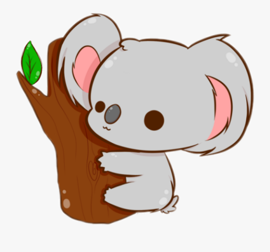 Chibi Animal Koala Cute Kawaii - Kawaii Koala Drawing, Transparent Clipart