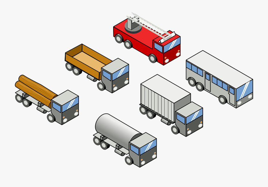 Engineering,freight Transport,model Car - Truck Clip Art, Transparent Clipart