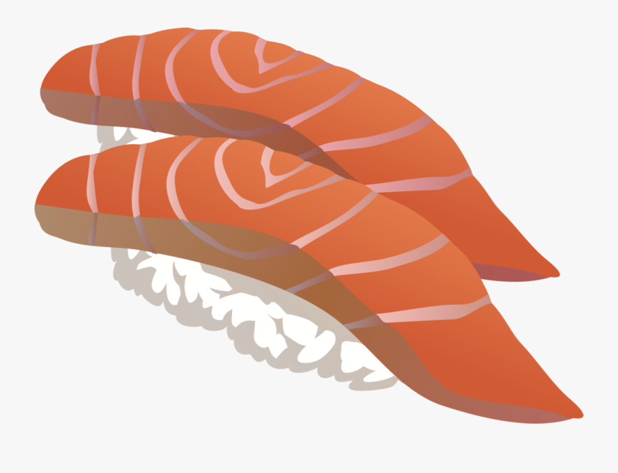 Salmon Sushi - Salmon Sushi Clipart, Transparent Clipart