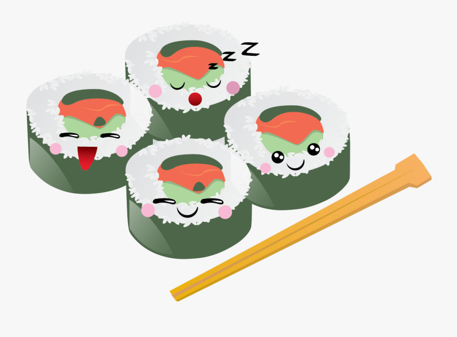 You Can Use This Cartoon Sush - Transparent Sushi Png Cartoon, Transparent Clipart