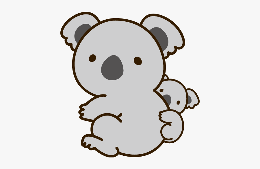 Baby Koala Stickers, Cute Koa - Koala Clipart Transparent, Transparent Clipart