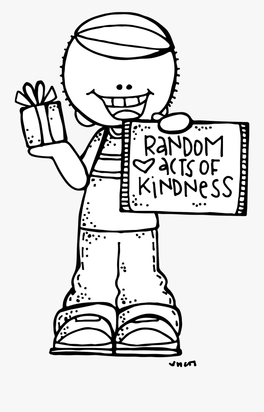 Random Acts Of Kindness Clipart Black And White, Transparent Clipart