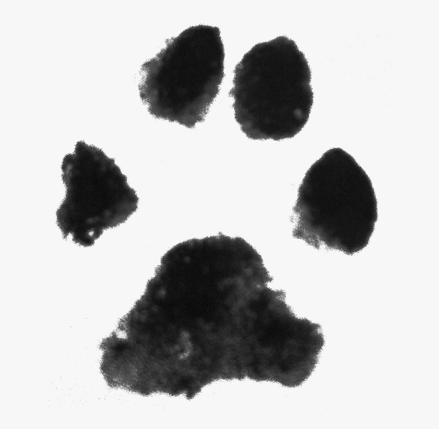 Dog Paw Print With Clipart Free Library, Transparent Clipart