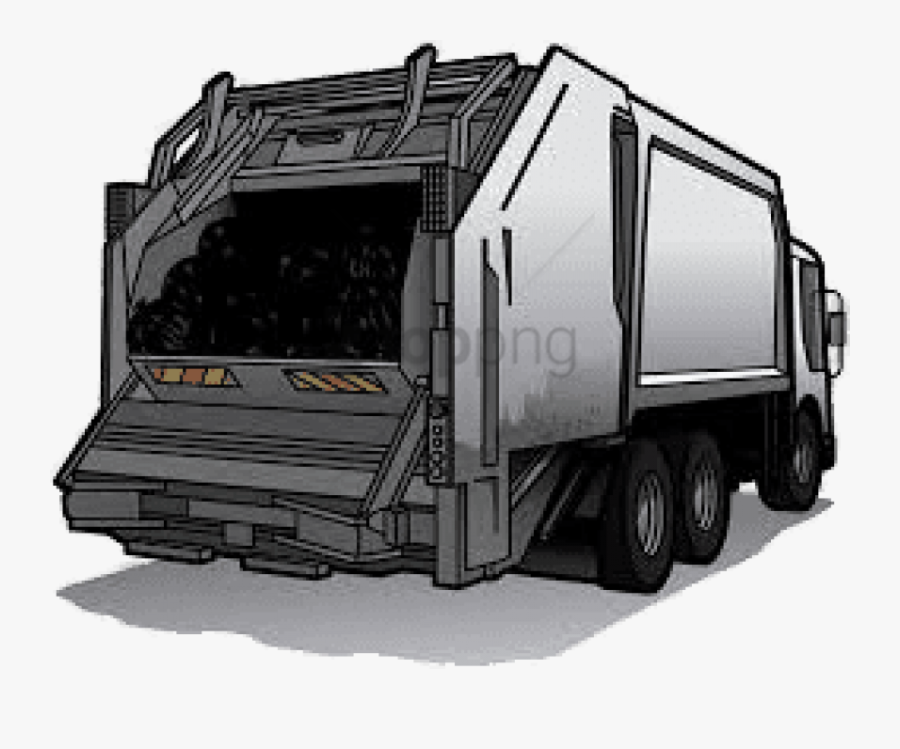 Trailer Truck, Transparent Clipart