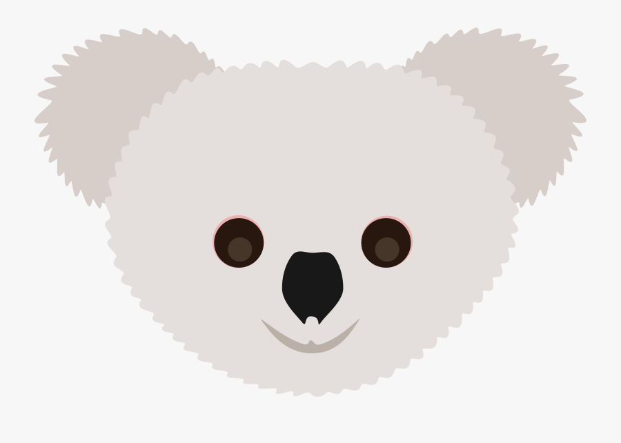 Free Clipart Of A Koala Face - Caseificio Dalla Valentina, Transparent Clipart