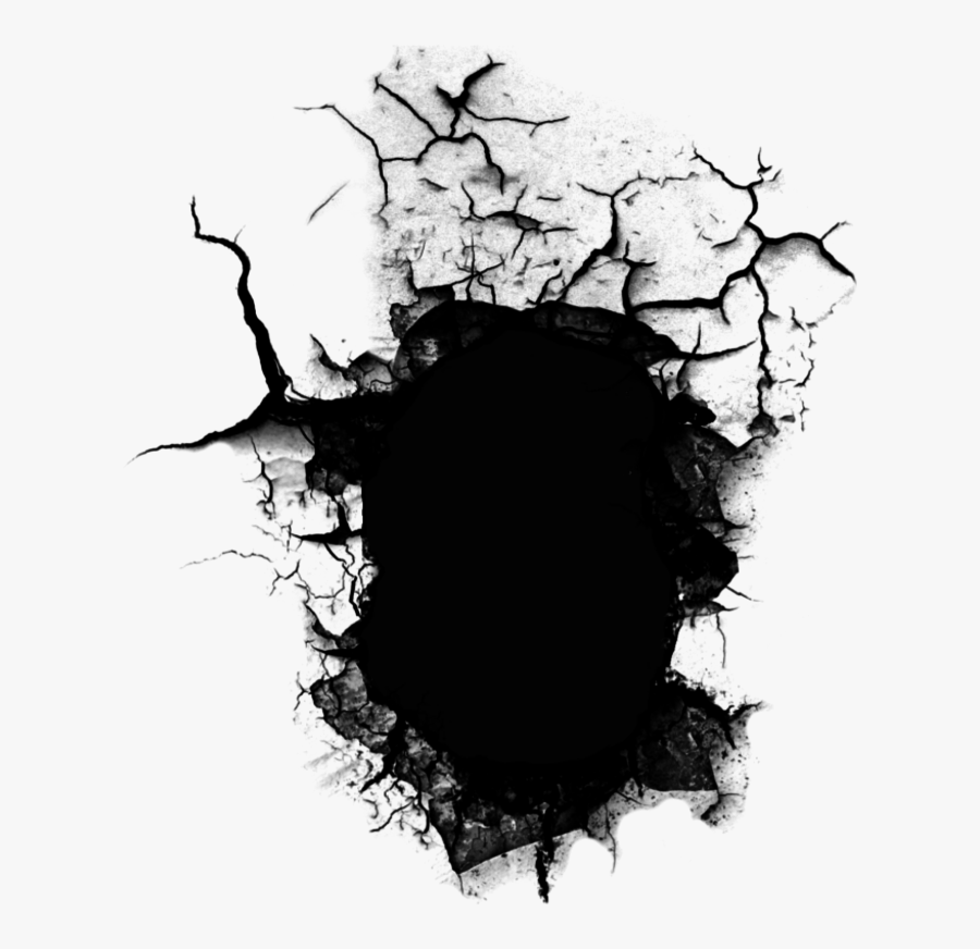 #cracked #cracks #hole #earthquake #broken - Cracked Png, Transparent Clipart