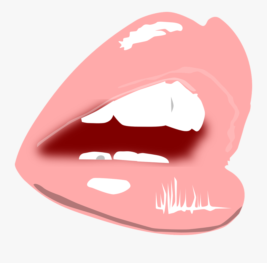 Speaking Clipart Lip, Transparent Clipart