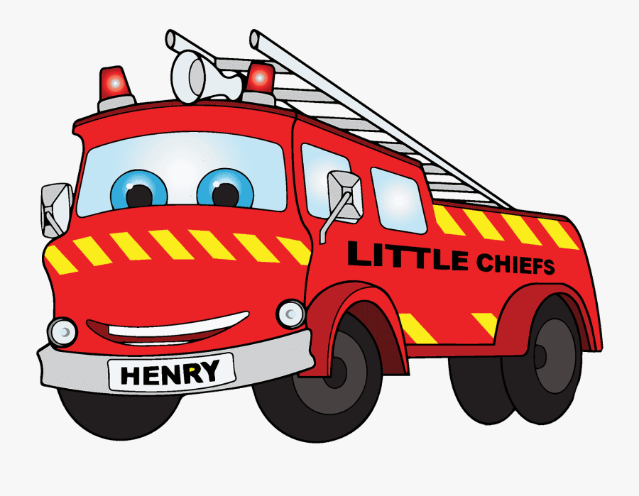 Transparent Fire Truck Clip Art - Cartoon Fire Truck Png , Free