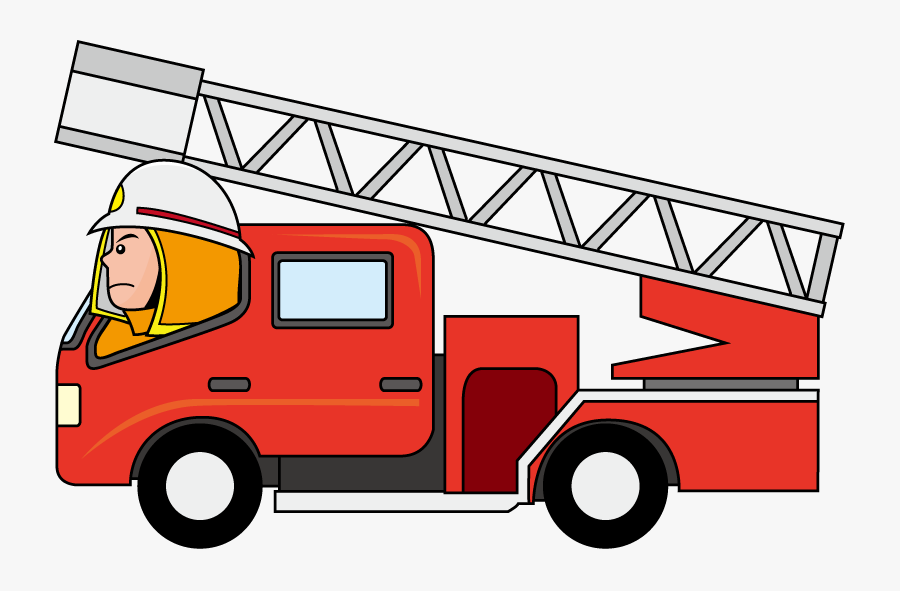 Firetruck Cartoon Fire Truck Clipart - Clip Art Fire Truck Png, Transparent Clipart