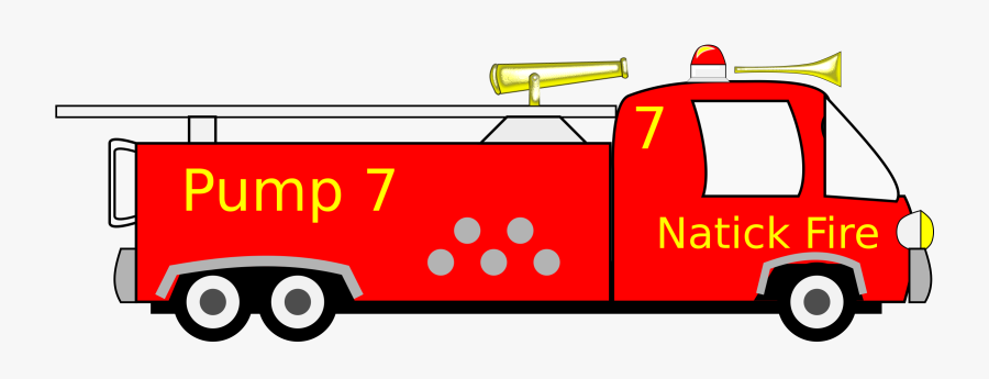 This Free Icons Png Design Of Toy Fire Truck - Fire Engine, Transparent Clipart