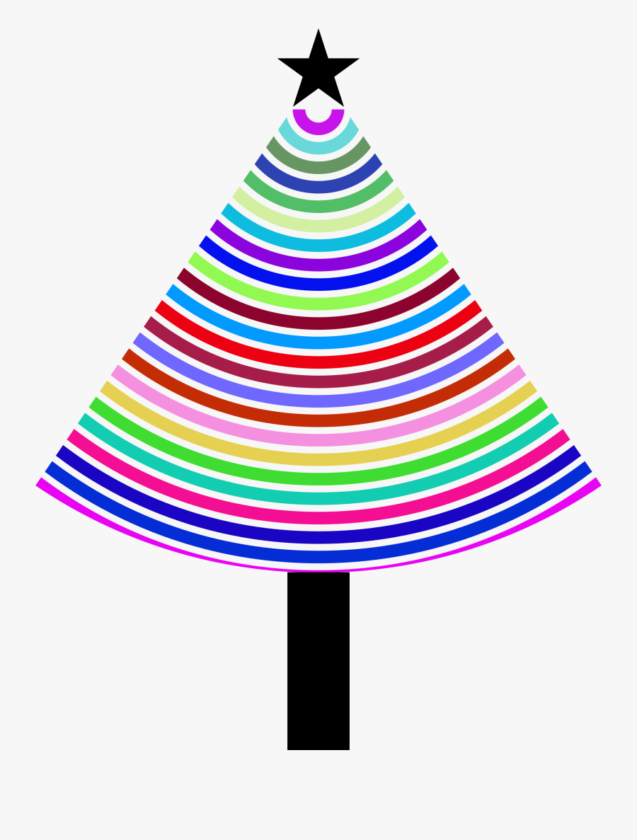 Multi - Floppy Christmas Tree Png, Transparent Clipart