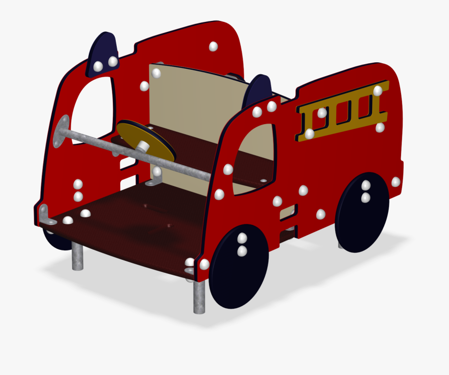 Firetruck - Car, Transparent Clipart