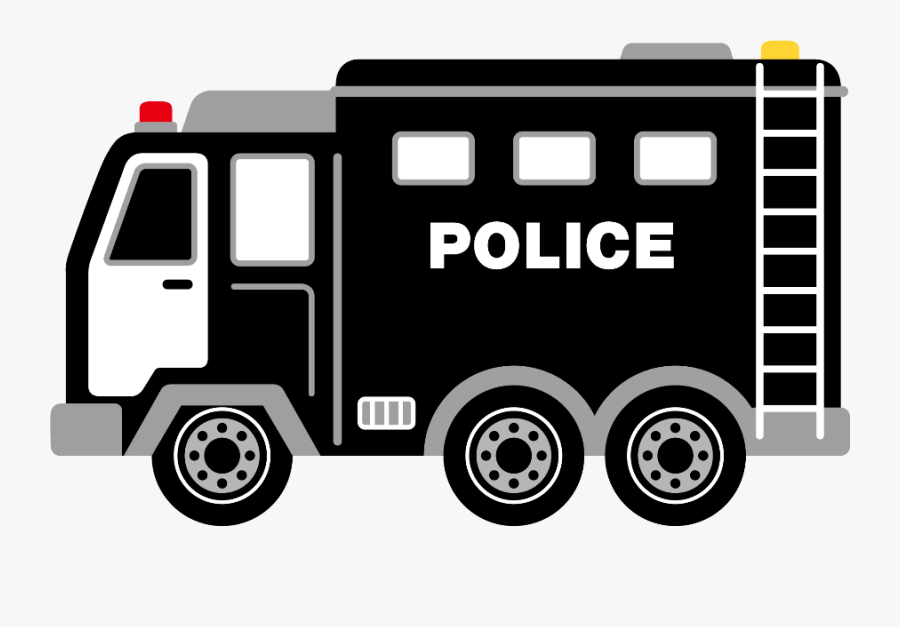 Bombeiros E Pol Cia - Police Van Clipart, Transparent Clipart