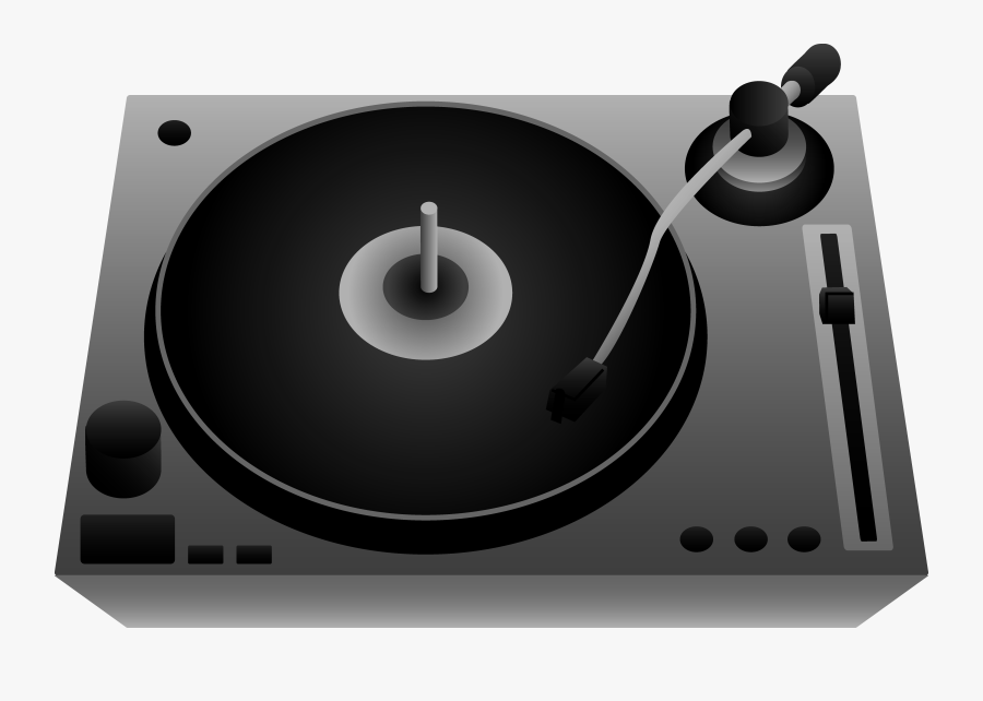 Dj Table Clipart Png - Dj Turntable Clipart, Transparent Clipart