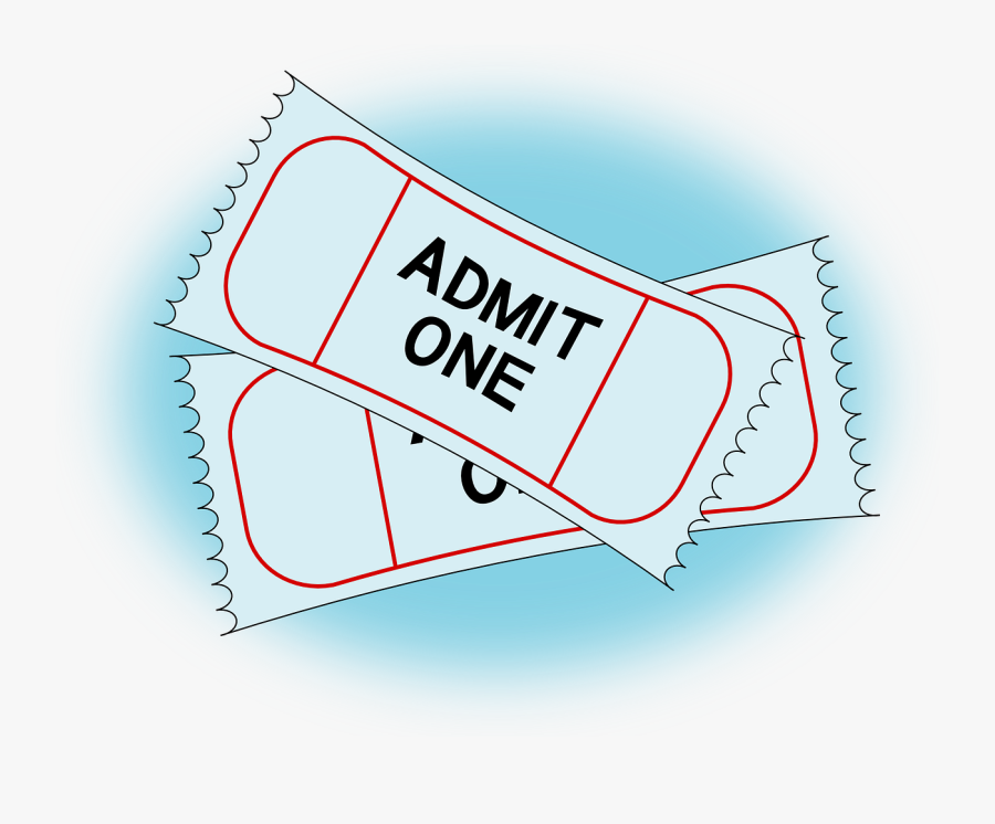 Movie Ticket Clip Art , Png Download - Movie Tickets Clipart, Transparent Clipart