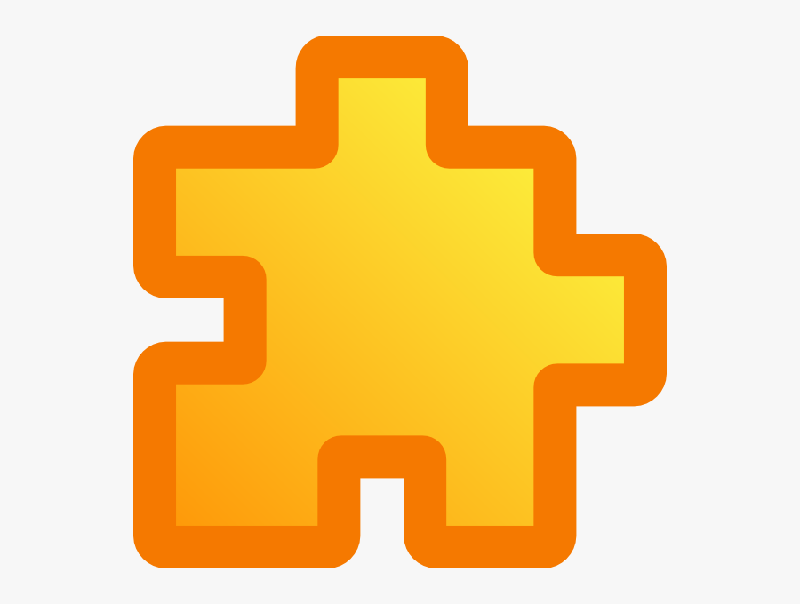 Yellow Puzzle Piece Svg Clip Arts - Jigsaw Puzzle, Transparent Clipart