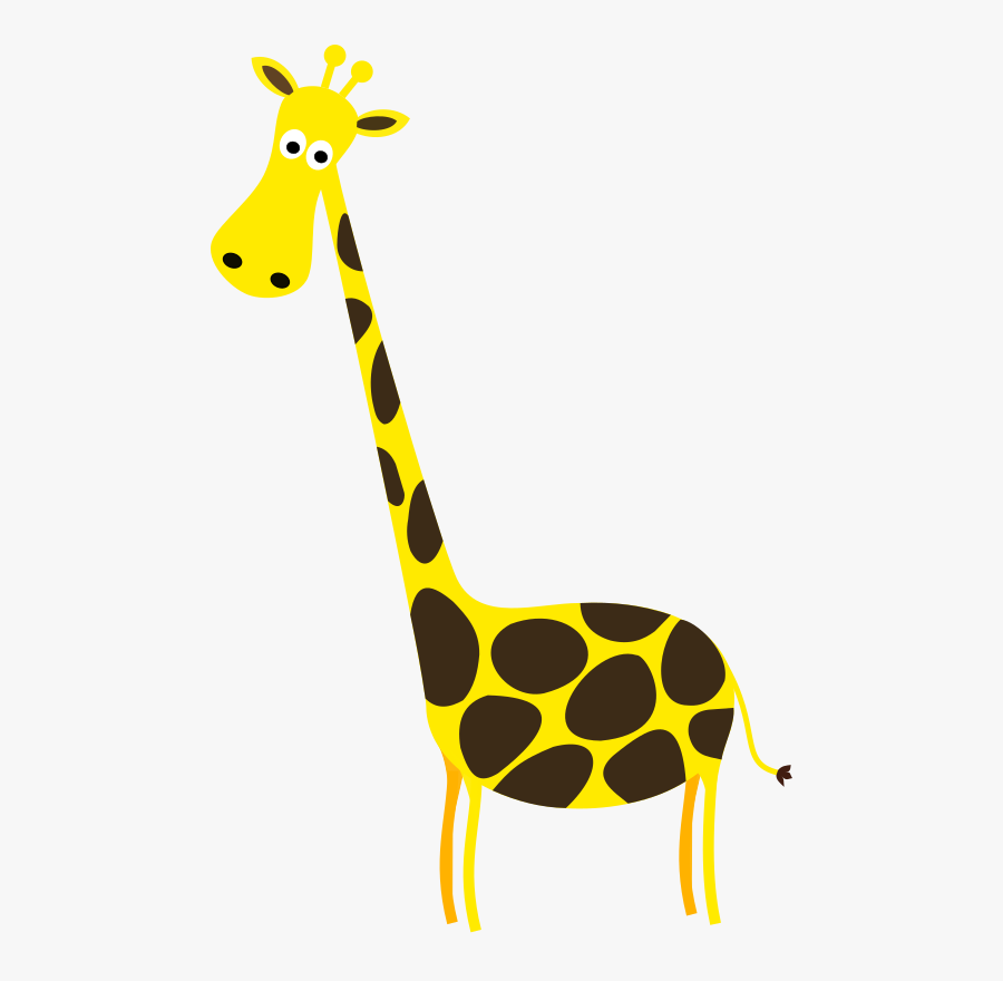 Giraffe Sympa - Giraffe Clip Art, Transparent Clipart
