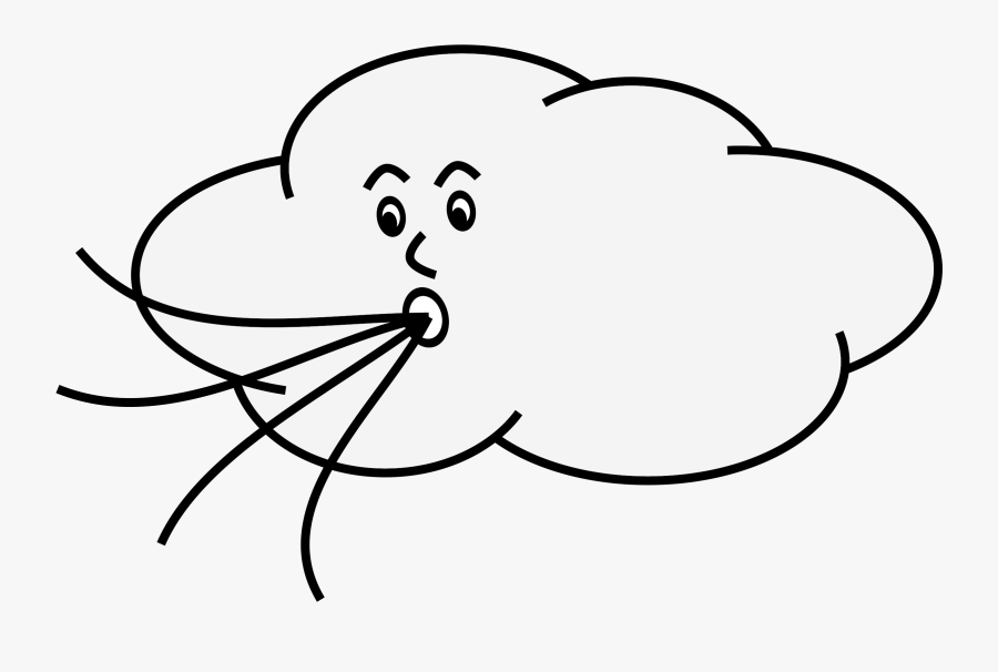 Free Cloud Clip Art Pictures - Wind Cartoon Transparent Background, Transparent Clipart