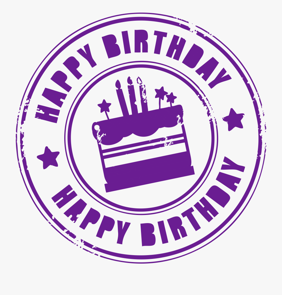 Stamp Png Picture Gallery - Happy Birthday Stamp Png, Transparent Clipart