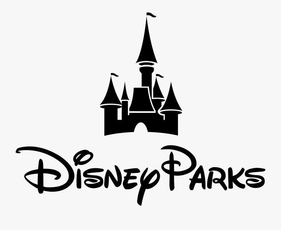 Disney Castle Clipart Black And White Disney Parks Logo Png