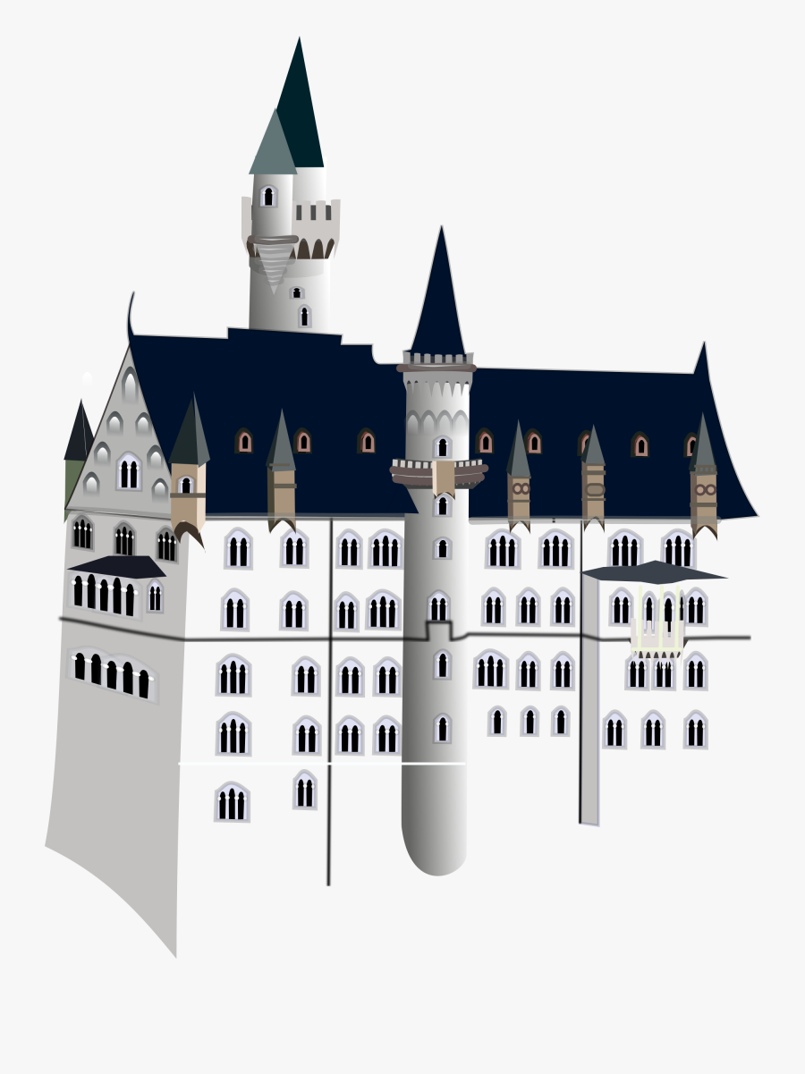 Neuschwanstein Castle - Castle In Germany Png, Transparent Clipart