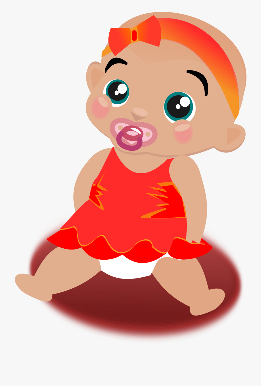 Transparent Baby Girl Clip Art - Beti Bachao Beti Padhao Some Drawing, Transparent Clipart