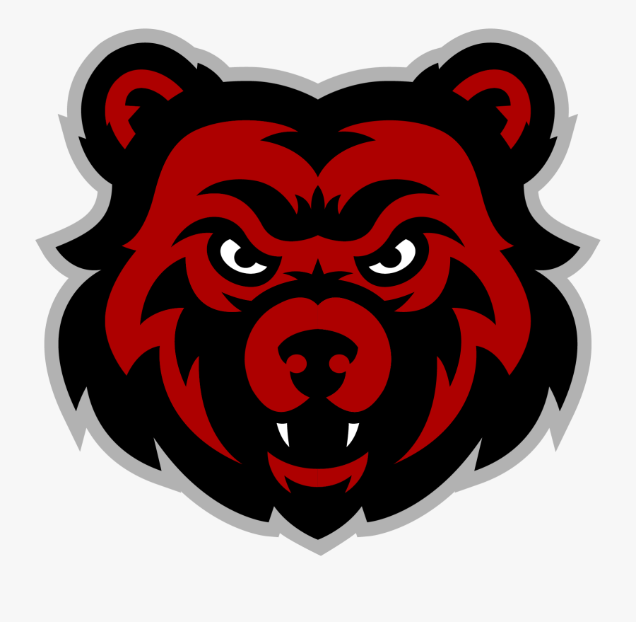 Barren County High Image Transparent Download - Red And Black Bear Logo, Transparent Clipart