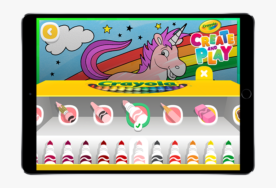 Crayola Create And Play App, Transparent Clipart