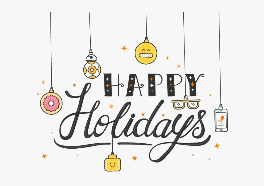 Transparent Image Vector Clipart - Happy Holidays Gif For Email, Transparent Clipart