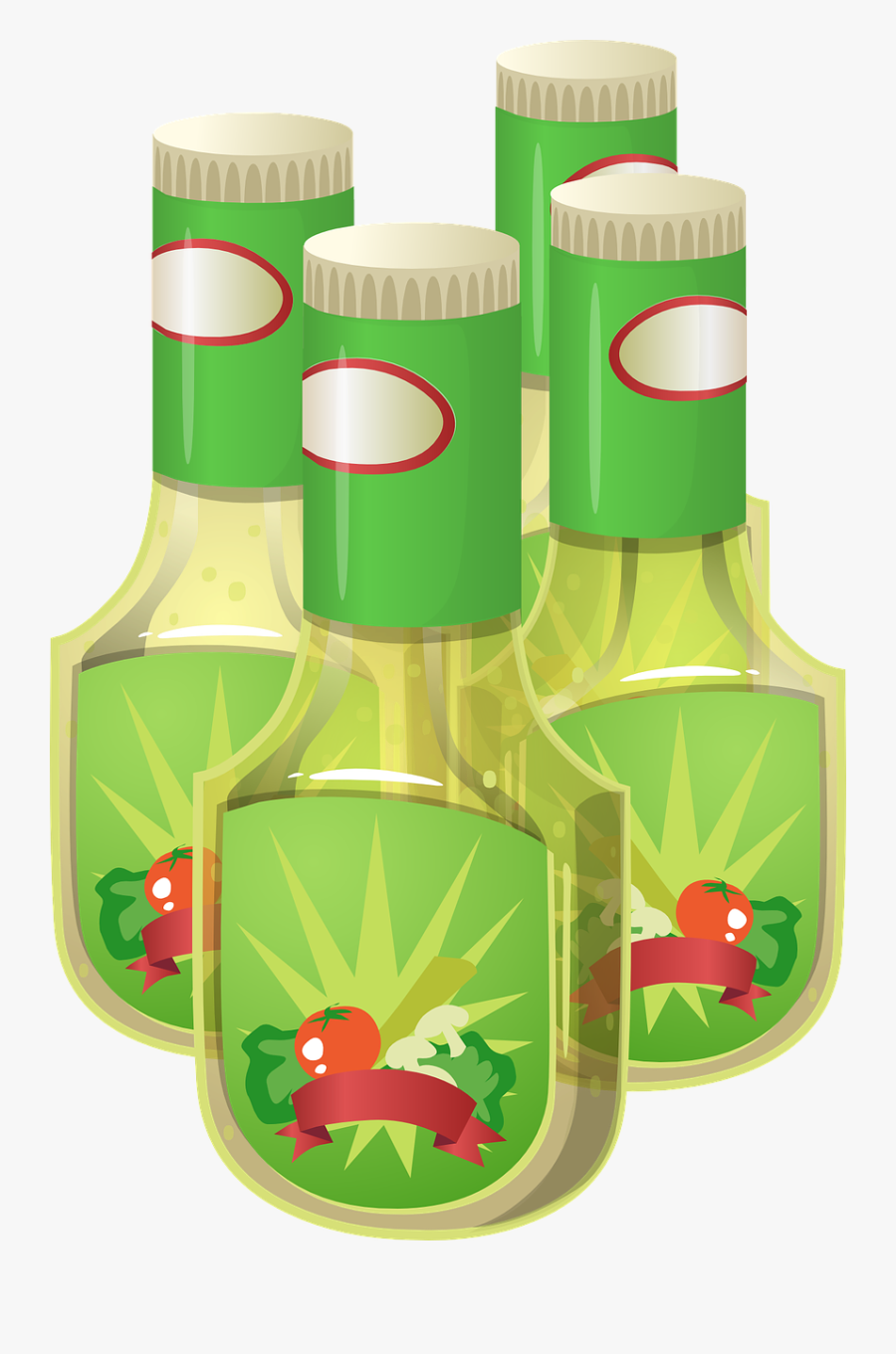 Salad Free To Use Clip Art - Clip Art Salad Dressing, Transparent Clipart