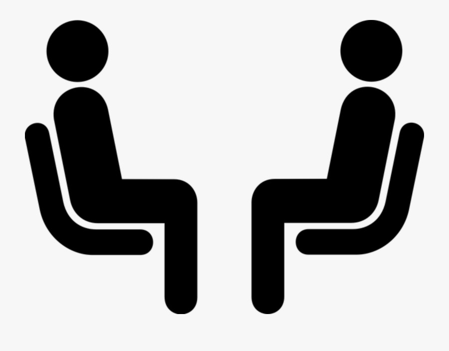 Interview Clipart Face To Face Interview - Interview Symbol, Transparent Clipart