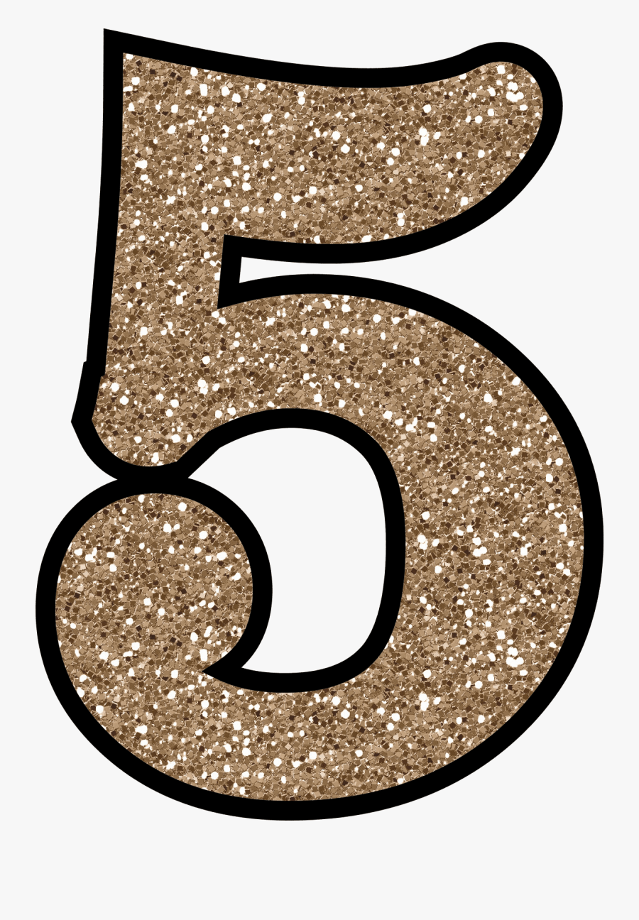Glitter Without The Mess - Glitter Number 5 , Free Transparent Clipart ...