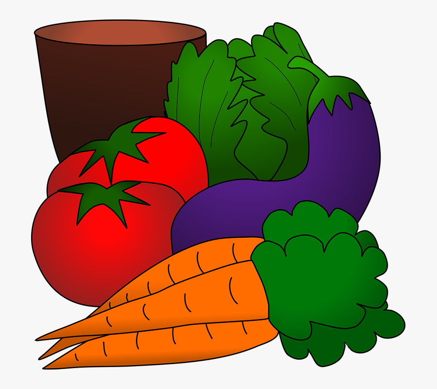 Gambar Animasi Sayuran Dan Buah, Transparent Clipart