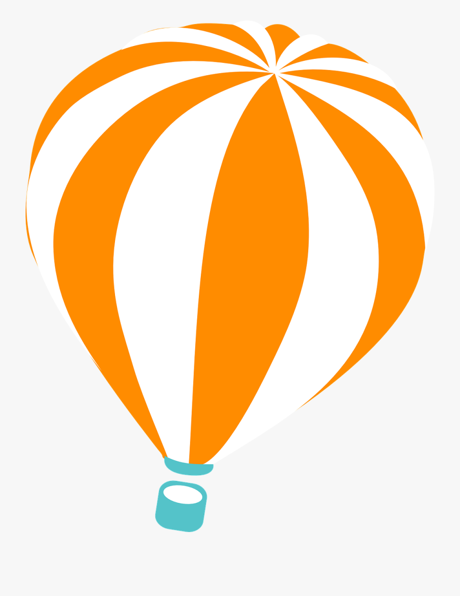 Hot Air Balloon Logo Png, Transparent Clipart