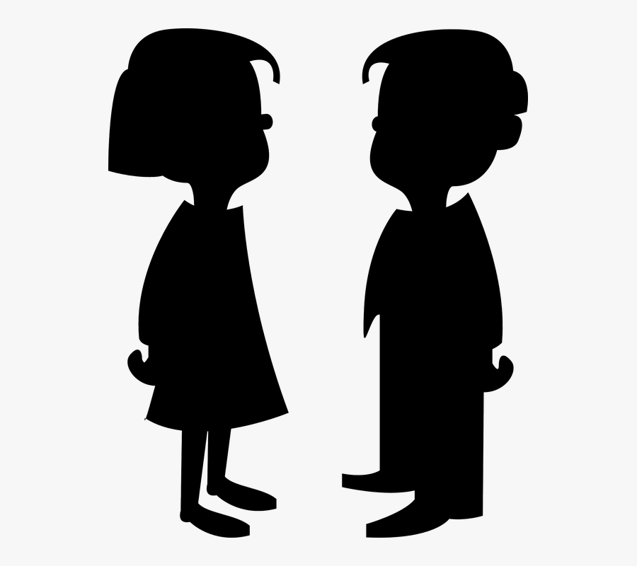Banner Royalty Free Co Education Institutions Never - Cartoon Girl And Boy, Transparent Clipart